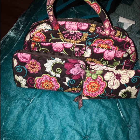 Vera Bradley Purse, wallet & checkbook (3 pieces) - Picture 2 of 2